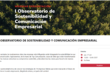 Descárgate gratis el I Observatorio de Sostenibilidad y Comunicación Empresarial