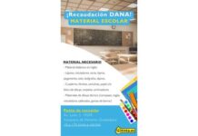 123tinta.es recauda material escolar para los afectados por la DANA