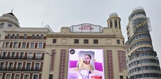 L’Oréal Paris muestra el efecto ‘glass skin’ con una acción especial en Callao City Lights