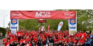 Henkel reúne a más de 2.000 corredores en la 31ª Mitja Marató de Montornès