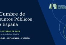 APRI organizará en octubre la I Cumbre de Asuntos Públicos de España