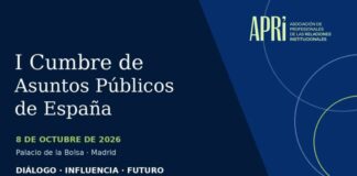 APRI organizará en octubre la I Cumbre de Asuntos Públicos de España